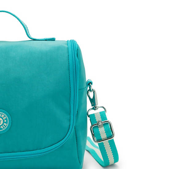 Kipling New Kichirou Lunch Bag Tassen Turquoise | BE 1927XY